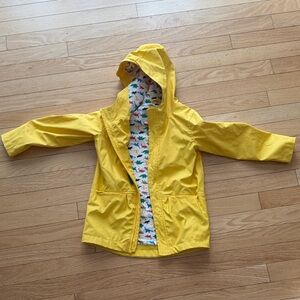 Cat & Jack Bright Yellow Kids Raincoat